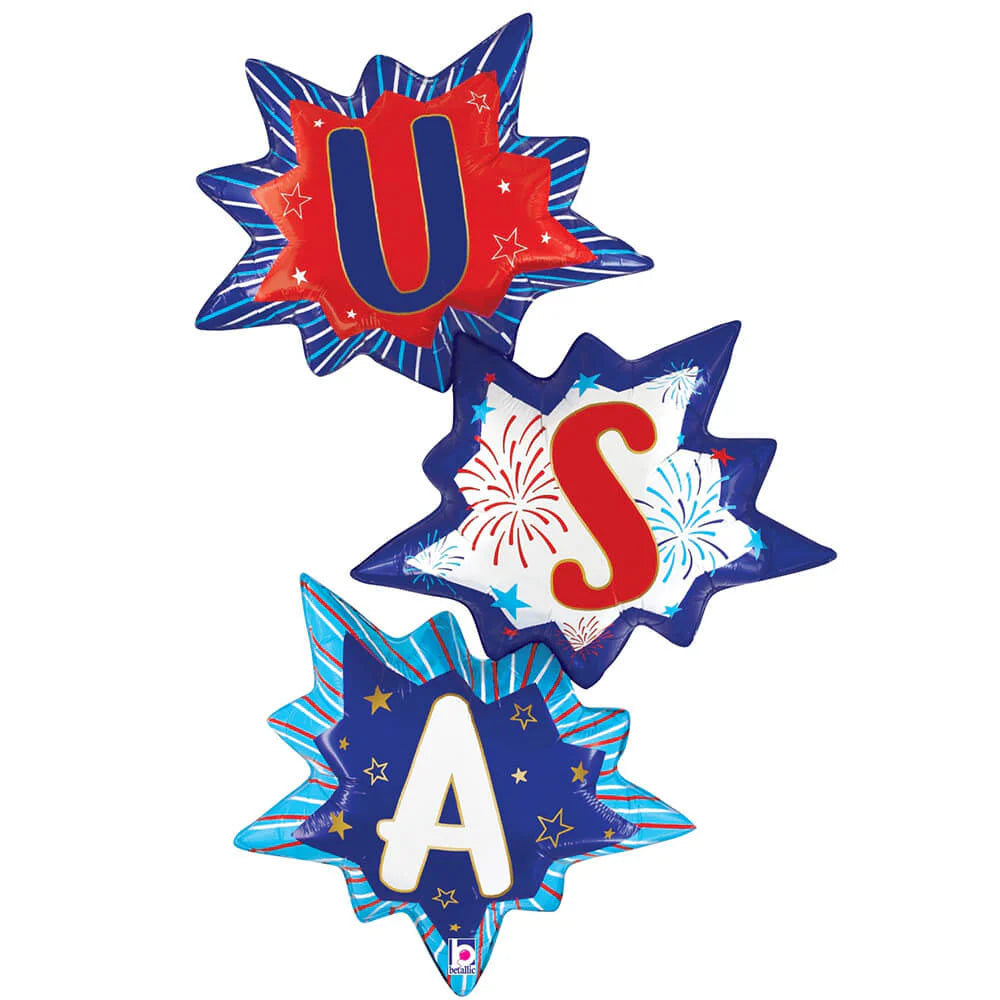 Anagram 41" USA Burst Balloon